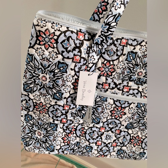 Vera Bradley Deluxe Travel Tote Bag ✨ Lisbon Medallion - Picture 12 of 16